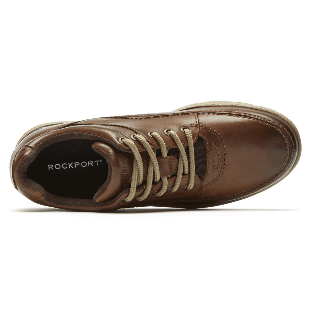 Rockport Mens World Tour Classic Shoe - Sneakers Brown - LTJ439821